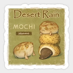 Desert Rain Frog Mochi Sticker